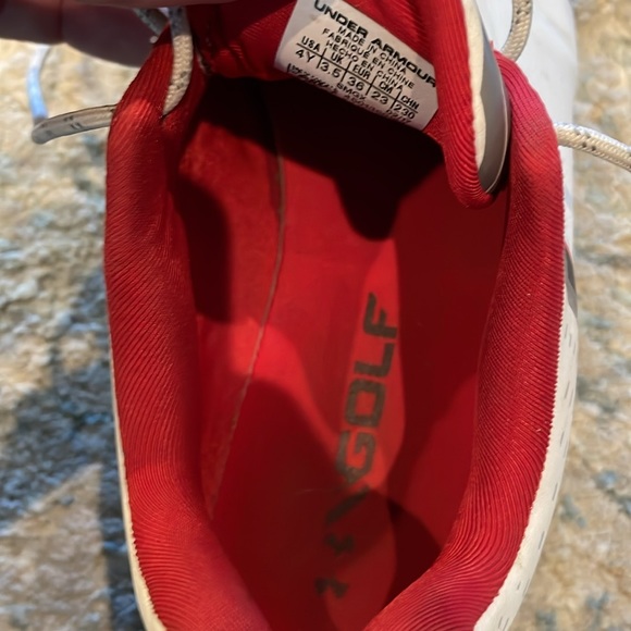 Under Armour kids golf shoes good condition size 4 - Picture 6 of 9